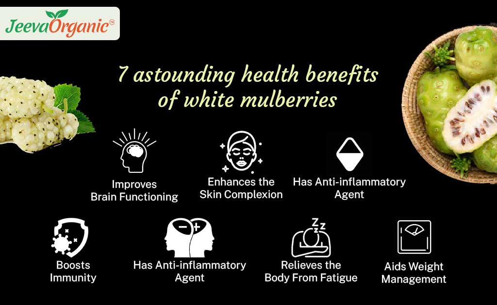 7 promising health benefits of white mulberries