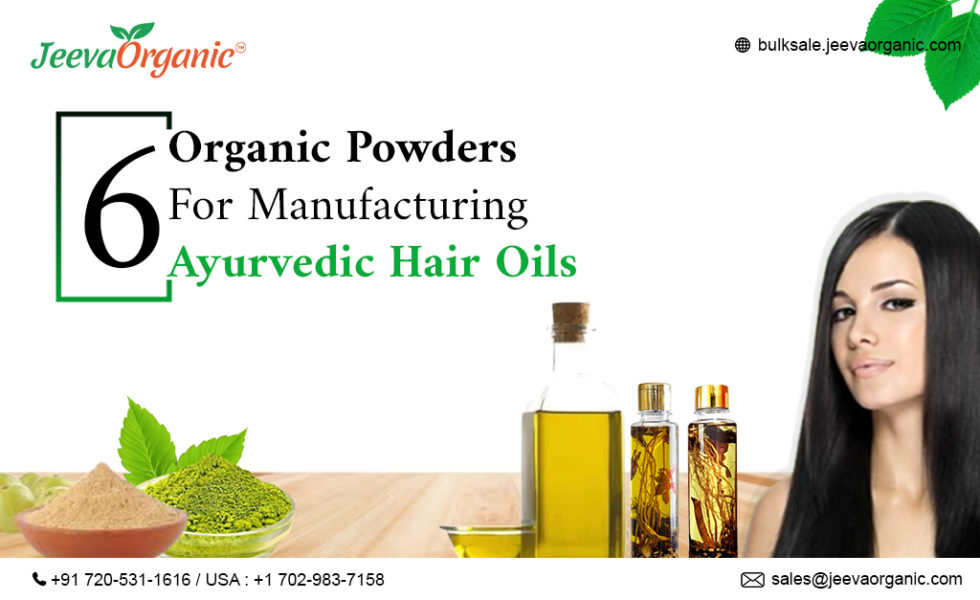 Top Organic Powders for Ayurvedic Hair Oil Formulations | Jeeva Organic